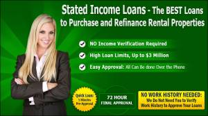 Stated Income Loans - Where to Get Them